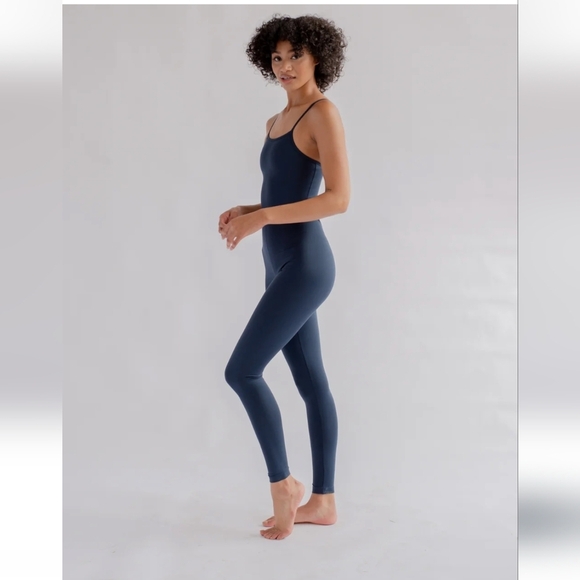 girlfriend collective Pants - Girlfriend Collective Compressive Unitard Romper Catsuit Size Large New!